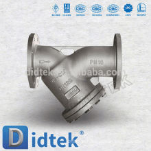 Filtro de pressão média de aço inoxidável DIN de qualidade superior Didtek